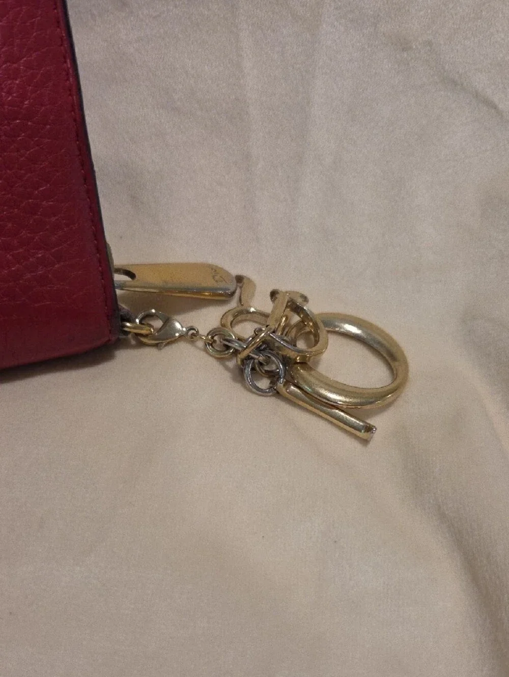 Dior Voyageur Wallet Zip Removable Dior Chain